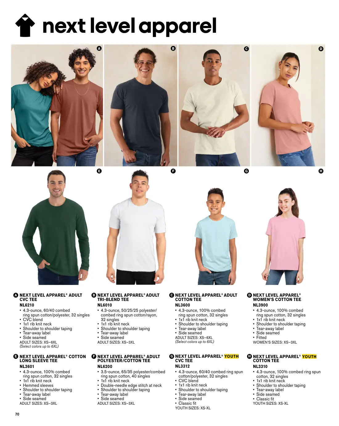 Essentials catalog, page 70 of 208.