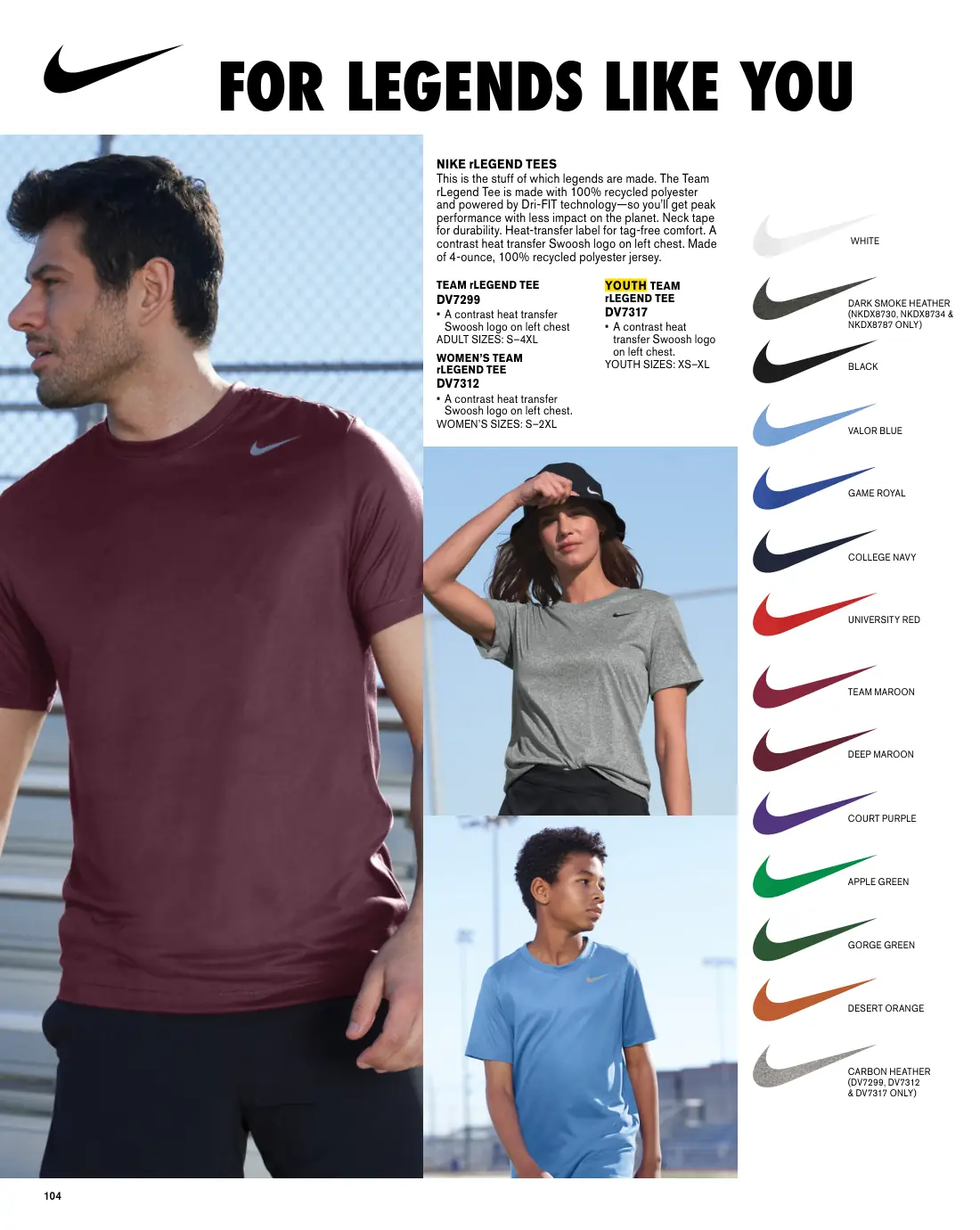 Essentials catalog, page 104 of 208.
