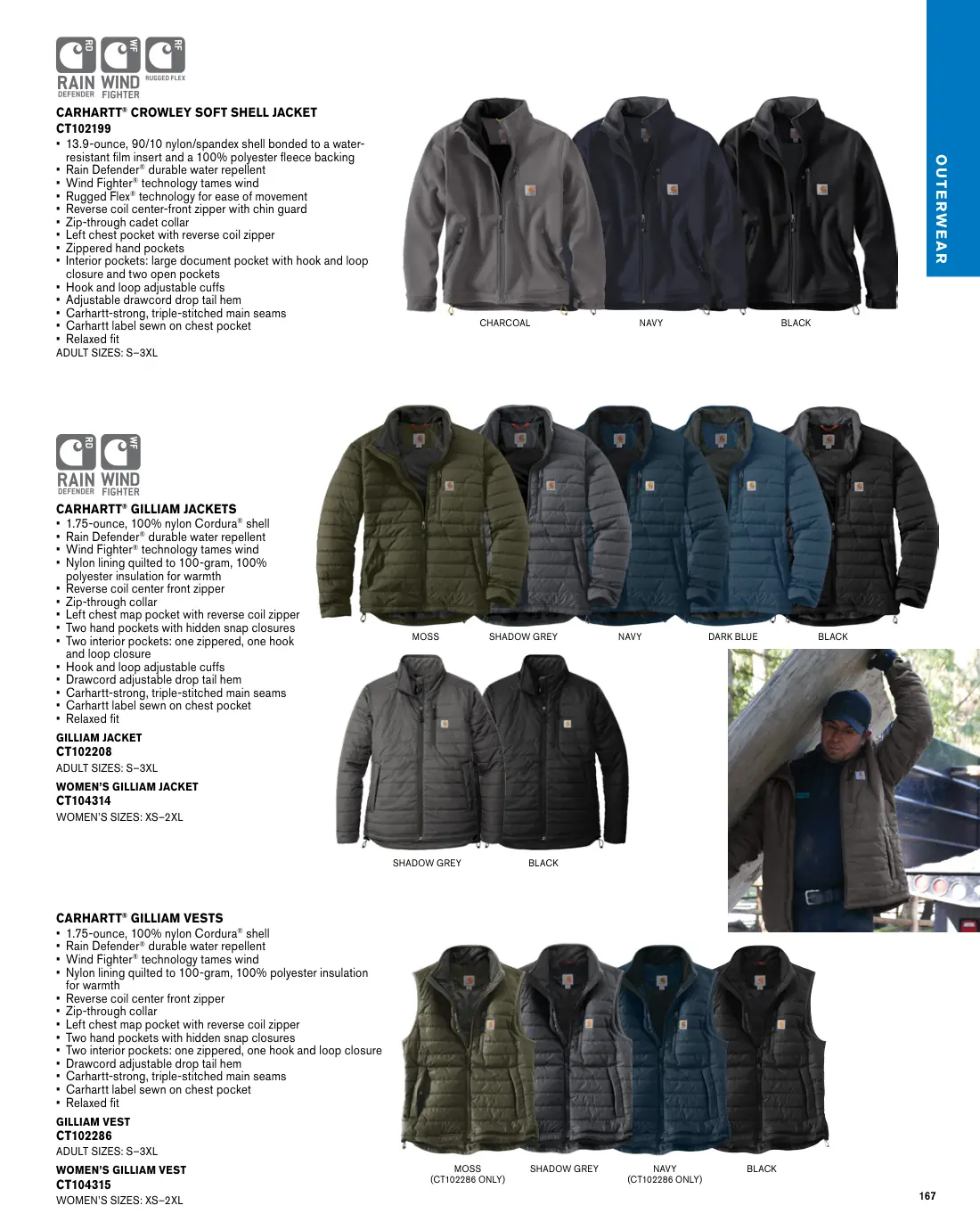 Essentials catalog, page 167 of 208.
