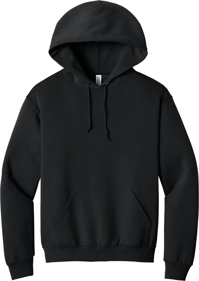 Pullover hoodie, black.